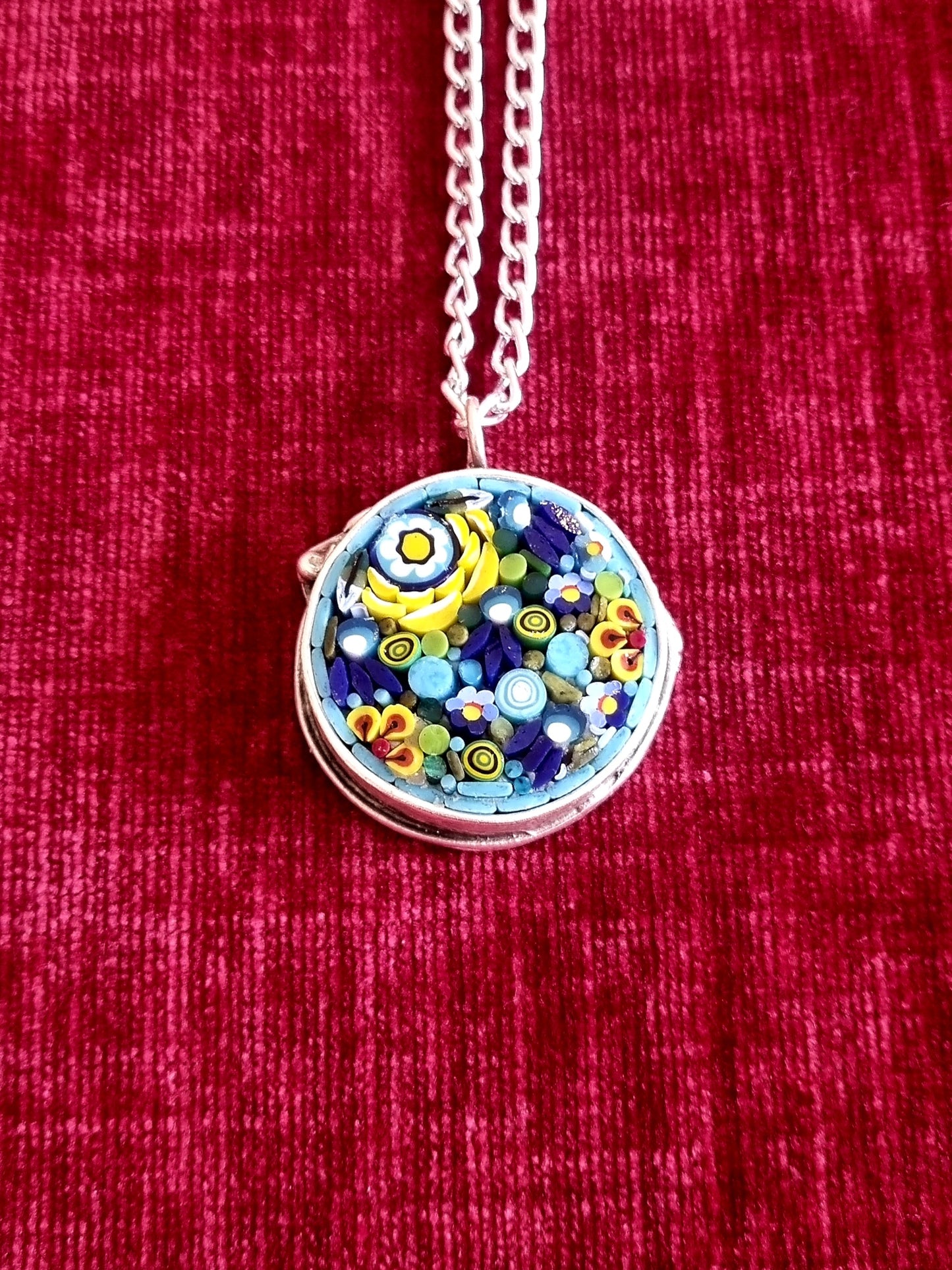 Micro Mosaic Pendant