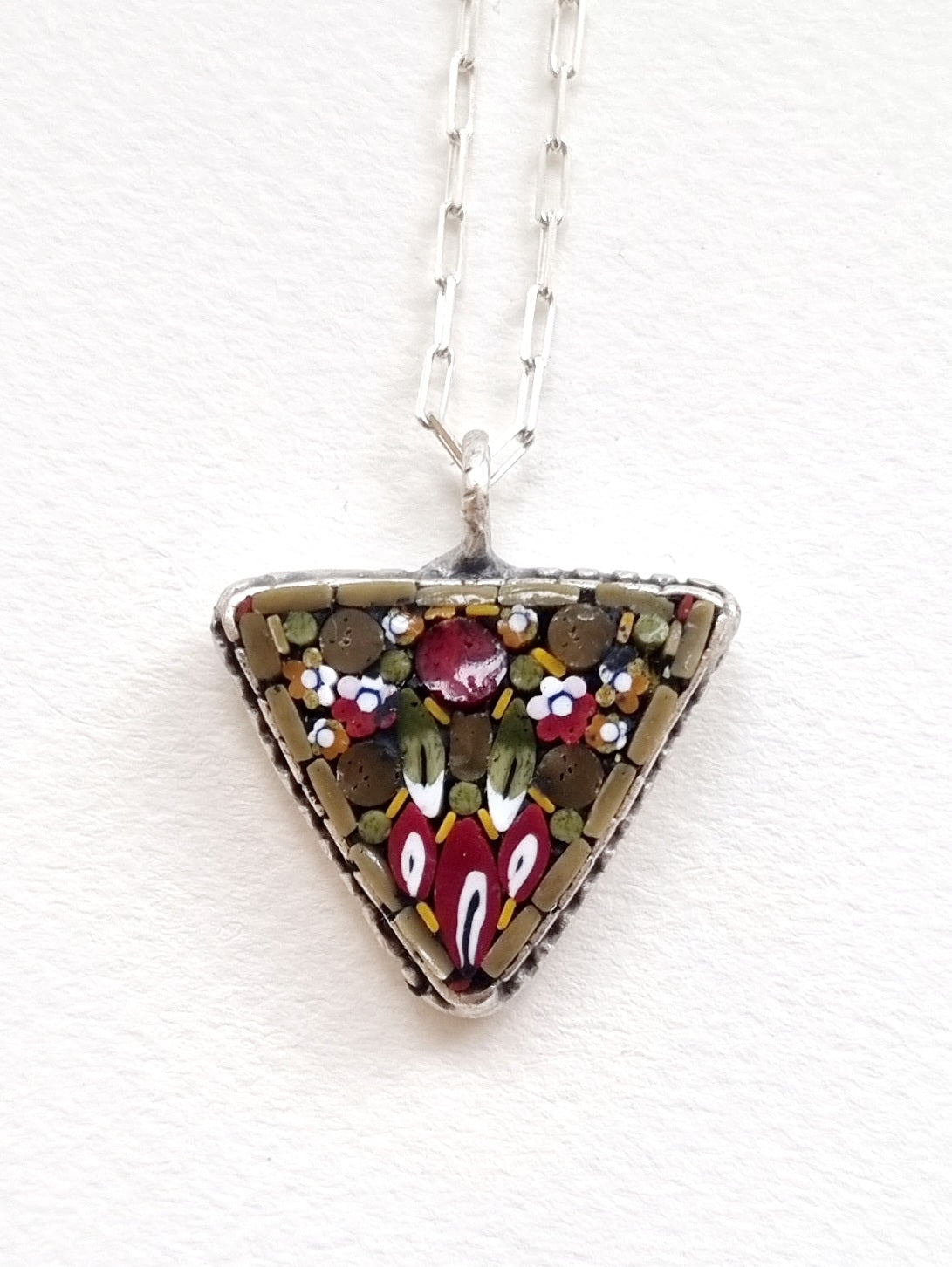 Triangle Mosaic Pendant