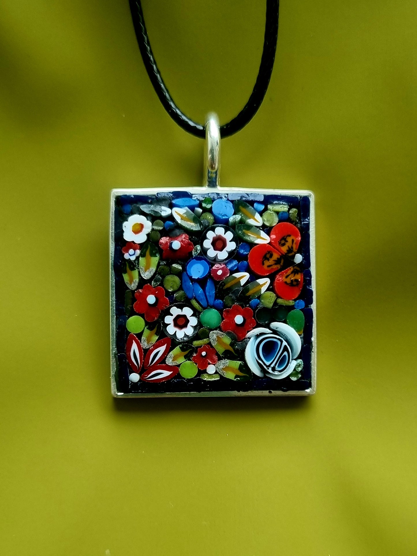 Micro Mosaic Pendant