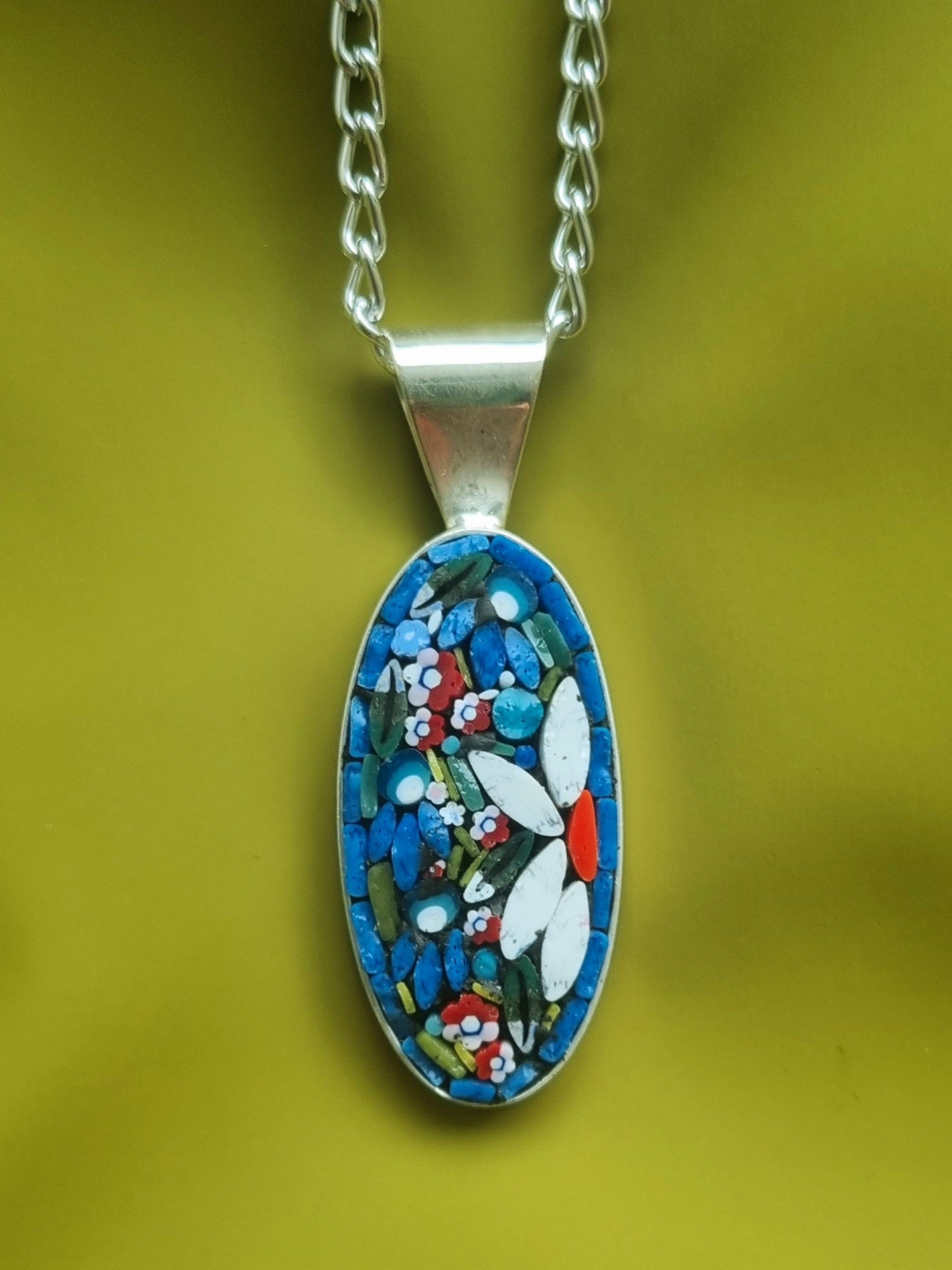 Micro Mosaic Pendant